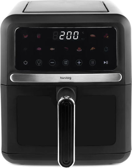 Huslog Air Fryer με Wi-Fi 5lt Μαύρο