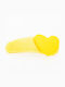 Παιδικό Κλιπ Καρδιά σε Κίτρινο Χρώμα