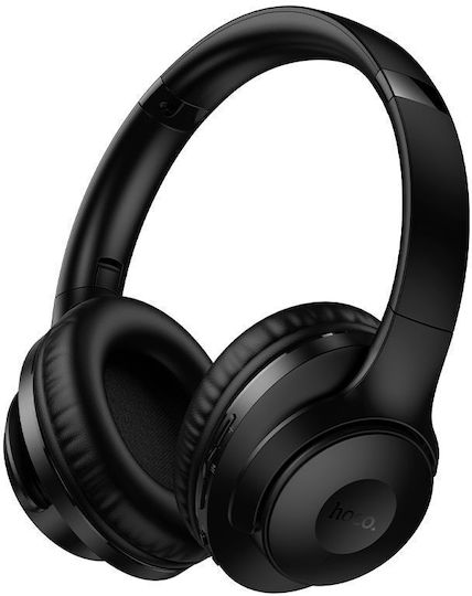 Hoco W71 Kabellose Bluetooth Über Ohr Kopfhörer mit 26 Stunden Wiedergabezeit Schwarz