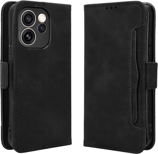 Multiple Cards Wallet Black (Oppo Reno15 F)