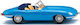 Wiking Wiking 081707 H0 Jaguar E-Type Roadster Blue
