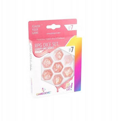 Gamegenic Candy-like Series Rpg Dice Set Peach