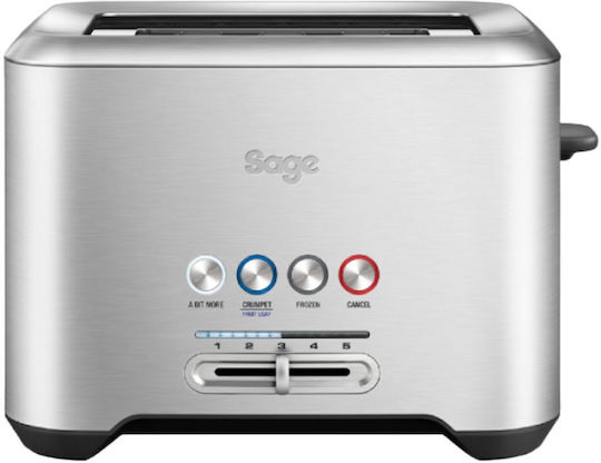 Sage The Bit More Toaster 2 Schlitze 1000W Inox