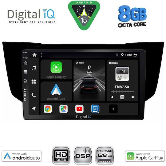 Digital IQ Car Audio System for Lexus RX300 2003-2008 Bluetooth USB WiFi GPS Apple CarPlay Android Auto with 9" Touch Screen