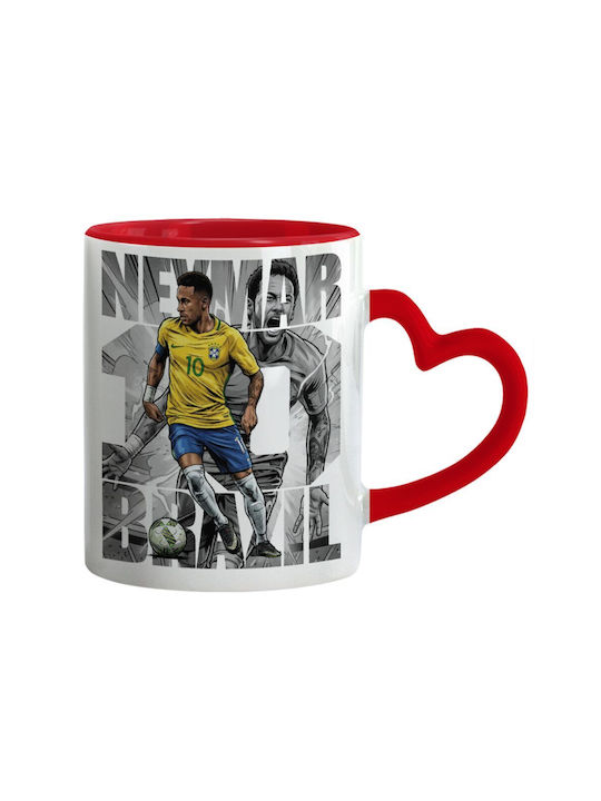 Koupakoupa Neymar Ceramic Mug Red 330ml