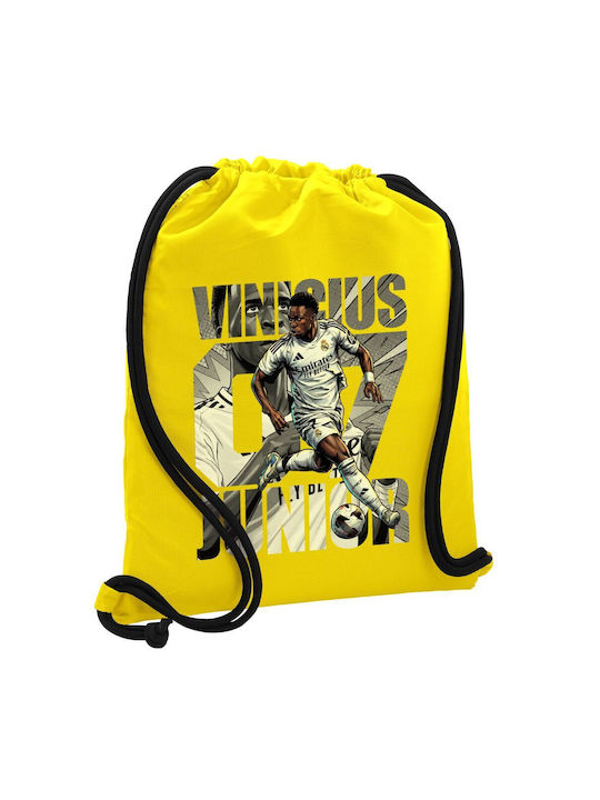 Koupakoupa Vinícius Júnior KP_33469 Gym Bag Bb Yellow Gym Backpack Yellow