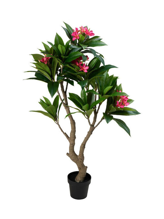 Floare Artificială Plumeria Fucsia Înălțime 150cm