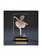 World of Wood Led Kids Decorative Lamp Ballerina Pirouette White 19x11cm