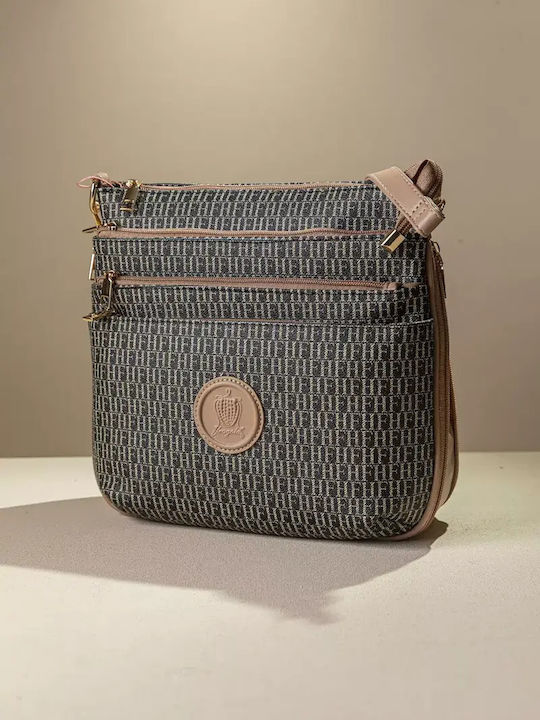 Women's Messenger Bag Black / Nude