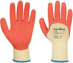 Portwest Γάντια Εργασίας Latex / Πολυεστέρα