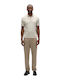 Polo Short Sleeve Beige Blouse