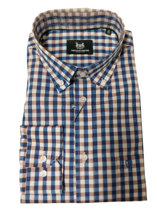 The Bostonians Long Sleeve Shirt in Regular Fit...