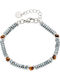 Art Collection Men's Bracelet Made of Stainless Steel