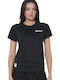 Women's Athletic T-shirt Fast Drying Black