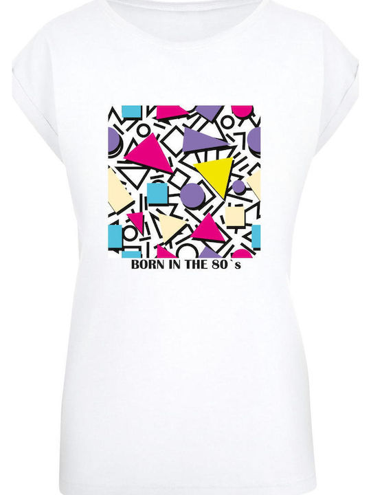 Mister Tee Damen T-Shirt Weiß
