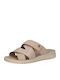 Leather Women's Anatomic Sandals Beige