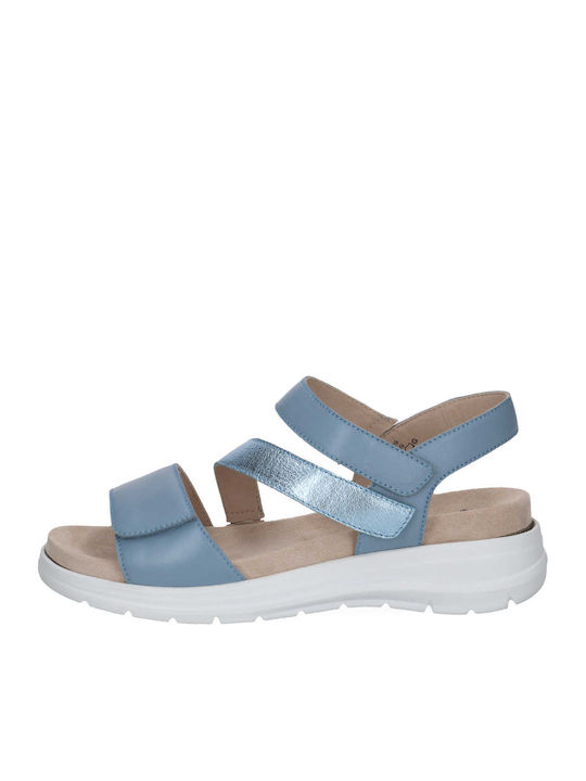 Caprice Sandale Casual Damă Flatforme Albastre