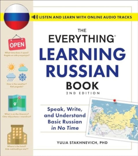 Everything Learning Russian Book, 2nd Edition - Adams Media Corporation - Paperback / Softback