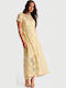 Summer Maxi Dress Yellow