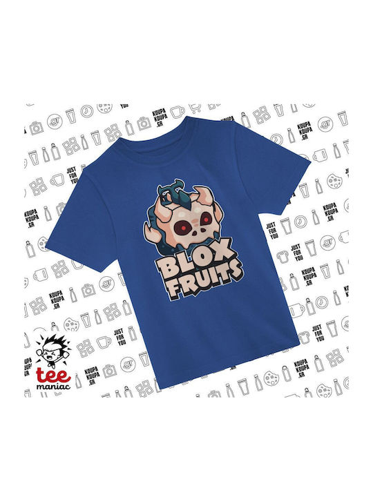 Koupakoupa Kinderoberteile T-Shirt Blau Roblox ...