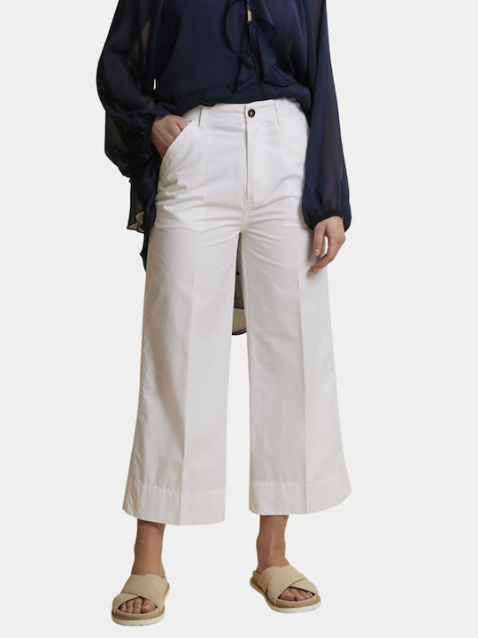 La Martina Women's Fabric Pantaloons White