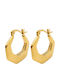 Poco Loco Dangle Earrings Made of Gold Plated Steel