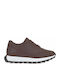Men's Sneakers Brown Leather