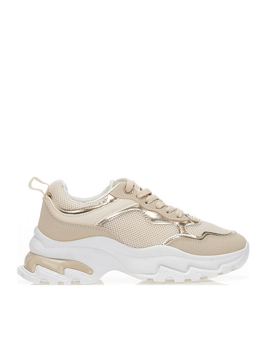 Tsoukalas Damen Sneakers Beige