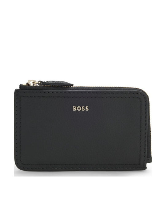 Lenah Leather Women's Card Wallet Black