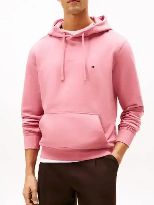 Sweatshirt with Hood Pink