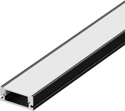 Profil Led Streifen Alfa Outdoor Installation 2m Schwarz Elbulgaria 4301/2m Bk