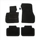 Petex Set Front and Back Car Mats 4 Pieces for BMW X2 Black