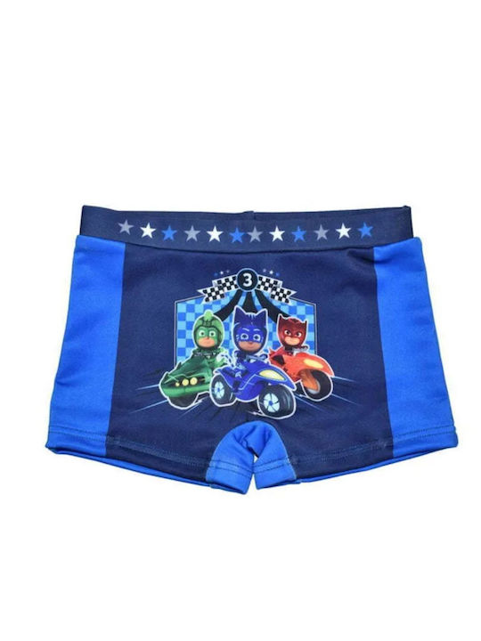 Disney Pj Masks Kinder Badebekleidung Badeshorts Blau
