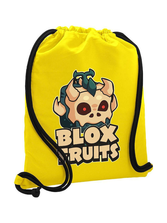 Koupakoupa Roblox Blox Fruits Kids Backpack Yellow 48x40cm