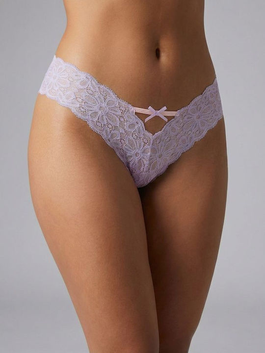 Milena by Paris Women's Brazil with Lace Lilac ...
