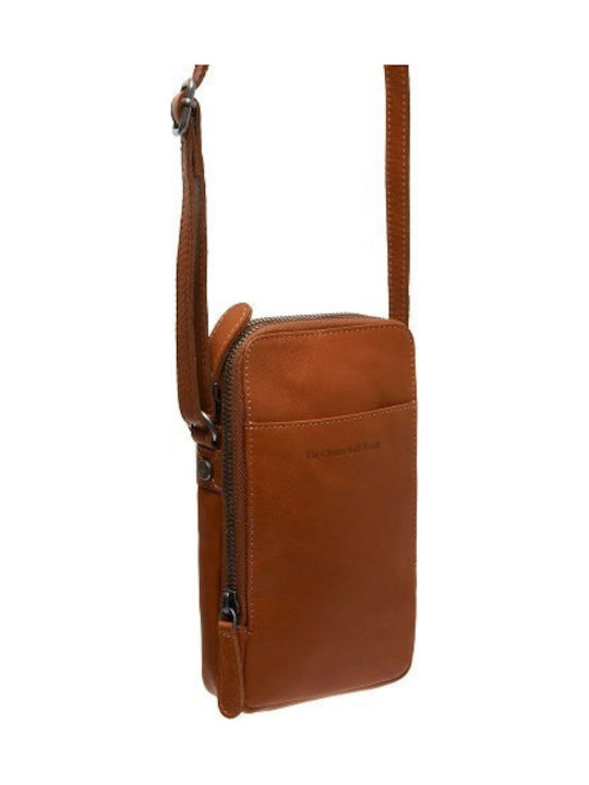 Leather Men's Shoulder / Crossbody Bag Tabac Brown