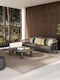 Outdoor Living Room Set Stream 5 Pieces Green with Pillows