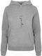 Γυναικείο Φούτερ με Κουκούλα Heather Grey