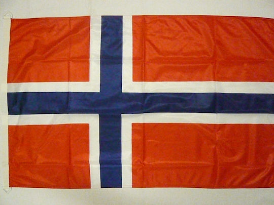Norwegische Polyester Flagge 150x100cm