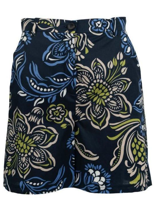 Marella Women's High Waist Shorts Multicolour