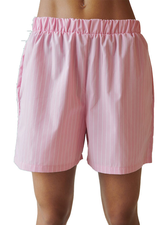 Combos Knitwear Γυναικείο Σορτς Baby Pink