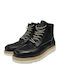 Leather Black Men's Boots