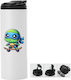 Μπουκάλι Θερμός Χελωνονιντζάκια Teenage Mutant Ninja Turtles 600ml Λευκό