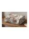 Cearceaf De Pat Semi-dublu Cu Hugger Din Cauciuc 120x200+30cm 1
