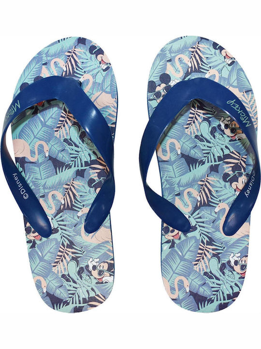Kids' Flip Flops Green Mickey Summer