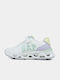 Kids Sneakers Anatomic with Hoop & Loop Closure White