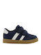 Kids Sneakers Anatomic With Hoop & Loop Closure Blue