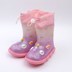 Kids Wellies Pink