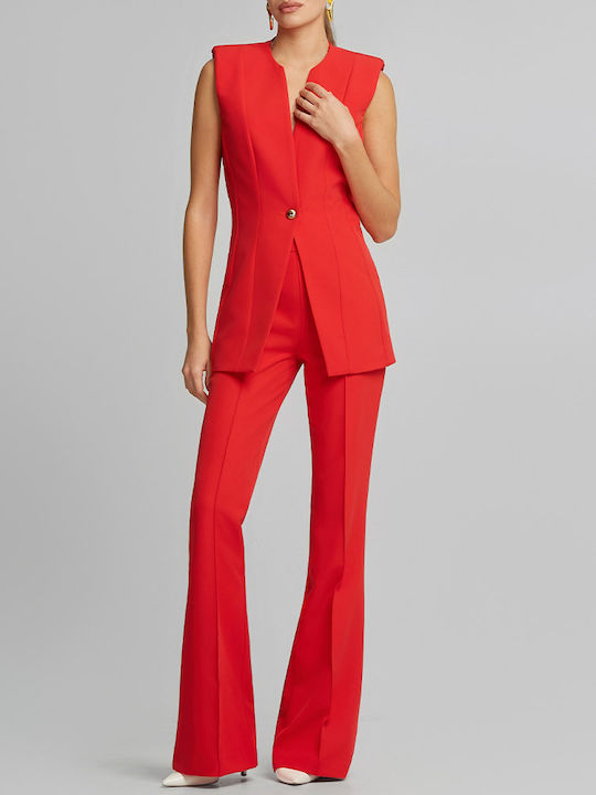 Red Women's Vest