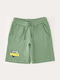 Kids Fabric Shorts/Bermuda Active Short Green